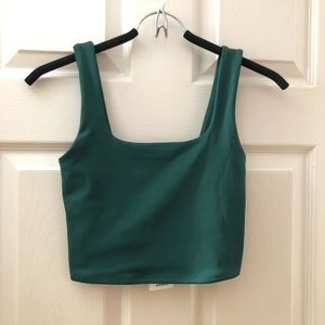 Emerald Green crop top